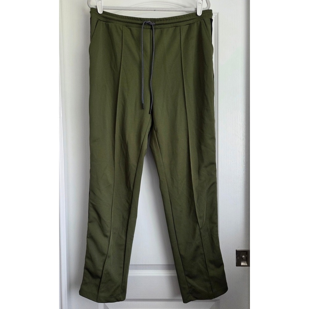 Hunter for Target Olive Green Track Pants Snap Button Side Womens Sz XL Travel‎ - Picture 2 of 8